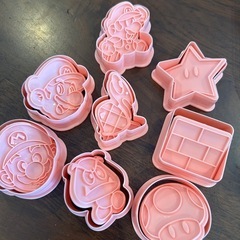 マリオ　クッキー型　お菓子　の画像