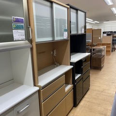 ★リユースのサカイ幸手店★SJ9596★ニトリ　食器棚　クリーニ...