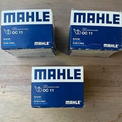 MAHLE　マーレ オイルフィルター オイルエレメント OC11　未使用3個セット　ケータハム、ルノー、フィアットの画像