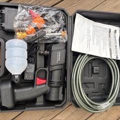 充電式加圧洗浄機の画像