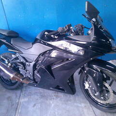 KAWASAKI ニンジャ250R 黒 エンジン始動確認 自賠責...