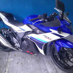 SUZUKI GSX250R 白/青 格安提供車 エンジン始動確...