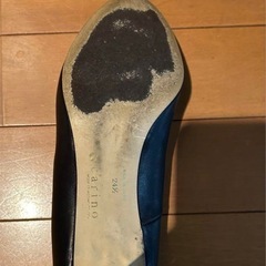 carino mode et jacomoパンプス ヒール ブラック24.5cmの画像