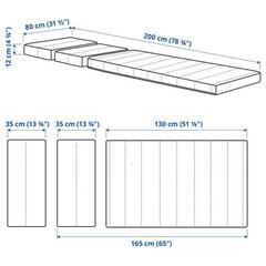IKEAイケア子供ベット用スプリングマットレスの画像