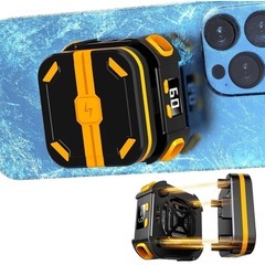 【新品】バッテリー式＆USB給電式 スマホクーラー 急速冷却