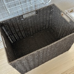 壁掛け収納 かごの画像