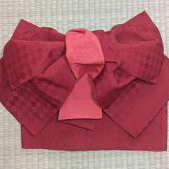浴衣用作り帯　変わり蝶結びの画像