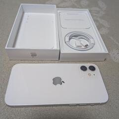美品iPhone12　ホワイトの画像