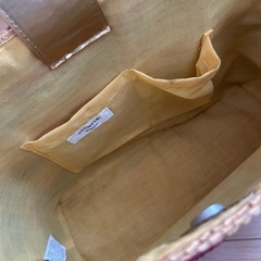 カゴバッグ　大容量　美品の画像