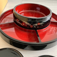 パーティセット　鹿野漆器　の画像