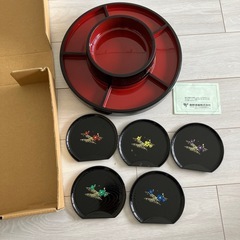 パーティセット　鹿野漆器　の画像