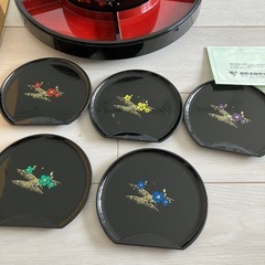 パーティセット　鹿野漆器　