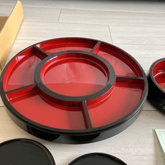 パーティセット　鹿野漆器　の画像