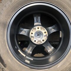 【倉庫整理！引き取り早い方に値引き！】スタッドレス＆アルミホイール4本セット　215/65R16　6.5J　ピッチ114.3　5穴　デュアリス・エクストレイル・アルファード・エルグランド等の画像