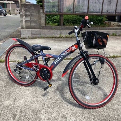 決まりました。　【24インチ・児童用】　ダイワサイクル　ファイヤードラゴン