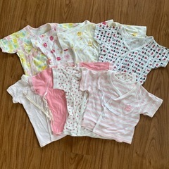新生児　短肌着　50〜60 女の子
