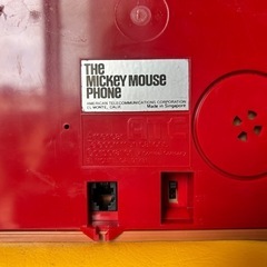 ミッキーマウスの電話　値下げしました！の画像