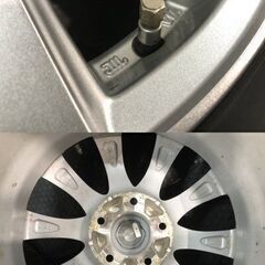 【YOKOHAMA G075 225/65R17】スタッドレス【Weds JOKER 17インチ 7J5HPCD114.3+40】22年製 バリ溝 ハリアー レクサスNX RAV4等　(MTE962)クレジットカード QRコード決済可能の画像