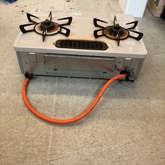 K2506-198 Rinnai ガステーブル KG34NBEL LPガス用 キズ汚れ有り 2020年製 動作確認済みの画像