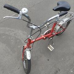 16インチ 🚲 BRIDGESTONE 中古 自転車 6,980円 新規防犯登録料コミ 748の画像