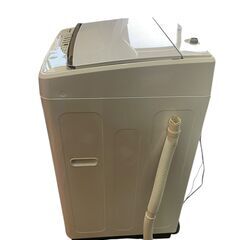 【ハイセンス】全自動洗濯機 5.5kg HW-G55A-W ステンレス槽 風乾燥 チャイルドロック シングルライフの画像