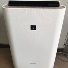 【決まりました】加湿空気清浄機　SHARP   プラズマクラスター　KC-G40-W   2018年製の画像