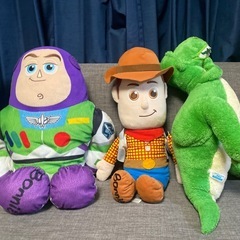 ディズニーバズ・ライトイヤー3体セット売りサイズ記載あり