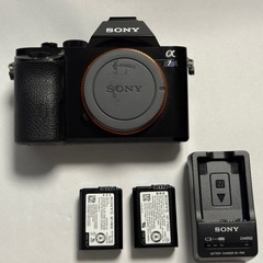 【美品】SONY α7S ILCE-7S ボディ バッテリー2個...