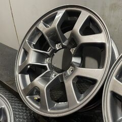 【新車外し】SUZUKI スズキ JB74 ジムニーシエラ 純正ホイール 15インチ 4本 5.5J5HPCD139.7+5 　(MHD399)クレジットカード QRコード決済可能の画像