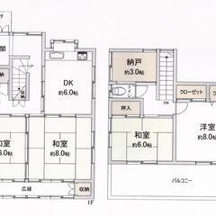 🎉敷礼無料！駅近！駐車場付！見晴らし＆日当たり良好の閑静な広々4SDK！ - 佐倉市
