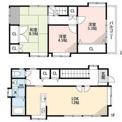 🏠️敷礼無料！ペット3匹まで可、陽当たり良好な3LDK