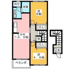 🌟敷礼無料！充実した設備でかわいい外観。広々としたお部屋です。