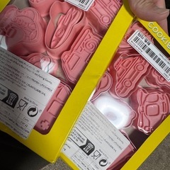 のりもの大好き！クッキー型セットの画像