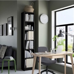 新品 未使用品　IKEA Billy ビリー 本棚 ブラックの画像