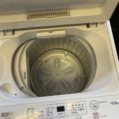 東○13 2021年製 YAMADA SELECT 洗濯機 YWM-T45H1の画像