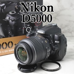 美品❣️ Nikon D5000⭐️スマホ転送 ニコン 元箱 一...
