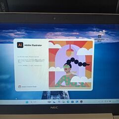 NEC LAVIE PC-NS600 Illustrator2021 Photoshop2021 MorisawaFont インストールの画像