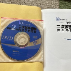 英検2級二次試験・面接予想問題集の画像