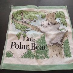Little polar Bearのフェイスタオル