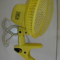 １８ｃｍクリップ扇風機の画像