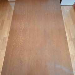 ニトリ ダイニングテーブル 幅150cm ミドルブラウン 幅150×奥行80×高さ70cmの画像