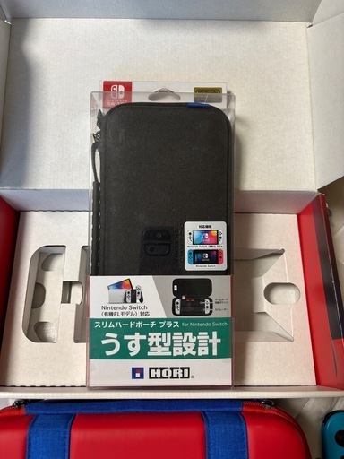 ［売約済］ニンテンドースイッチ バッテリ強化版 箱、ケース付き 