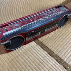 SANYO ラジカセ 昭和レトロ　