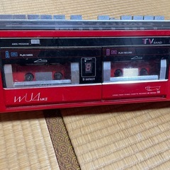 SANYO ラジカセ 昭和レトロ　の画像