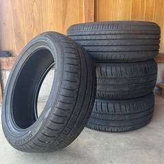 タイヤ組み換え無料中古タイヤ225/50R18 95Vダンロップ...