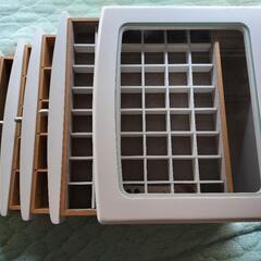 ジュエリーBOX 約30×25×25  可愛い白色 【絶賛値引可】