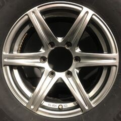 【BS BLIZZAK DM-V3 265/70R16】スタッドレス【URBAN SPORTS 16インチ 7J6HPCD139.7+39】20年製 バリ溝 パジェロ等　(KTI349)クレジットカード QRコード決済可能の画像
