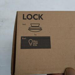 新品未使用■IKEA  照明/501.486.26　電球付き60Wの画像