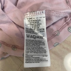 GAP ワンピース　ドット柄　
80cmの画像