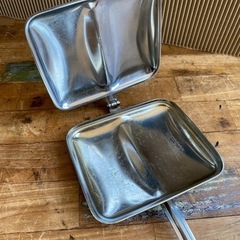 高○15 ホットサンドメーカー キャンプ アウトドア クッカー 調理器具の画像
